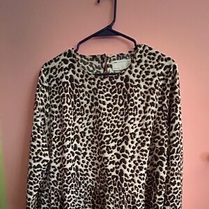 ASOS - Leopard Print Frock Dress